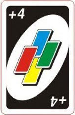 Carte Joker +4 uno